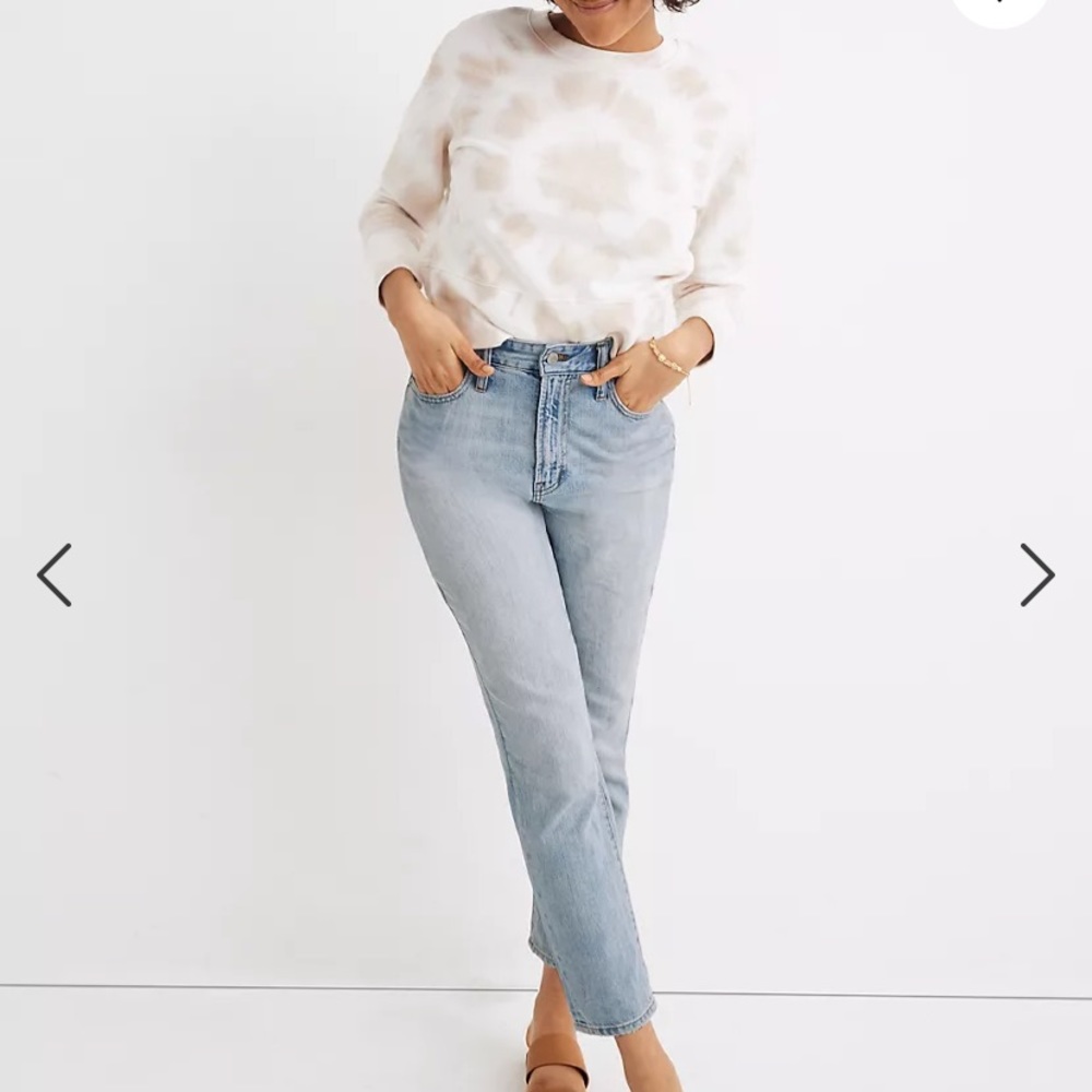 Madewell The Tall Curvy Perfect Vintage High Rise Jeans: Fitzgerald Light Wash